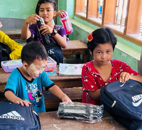 Myanmar earthquake response making a positive difference